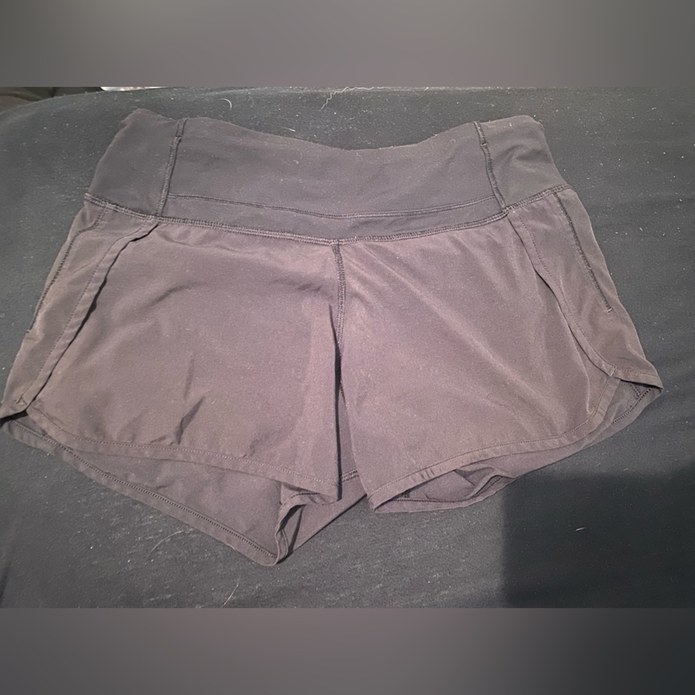 Lulu lemon black biker shorts
